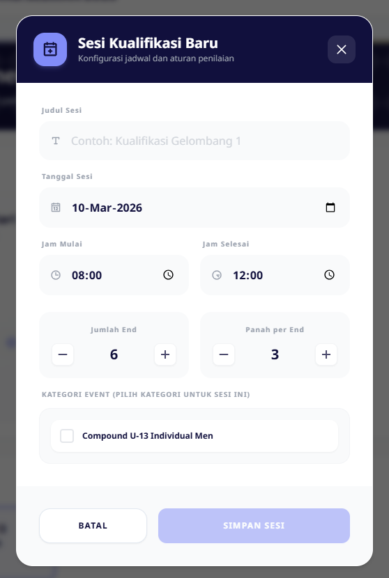 Sesi Kualifikasi Baru